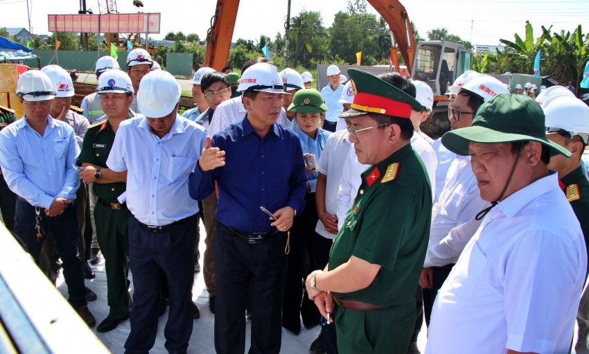 Hoàn thành cao tốc đoạn Hậu Giang - Cà Mau trước 19/1