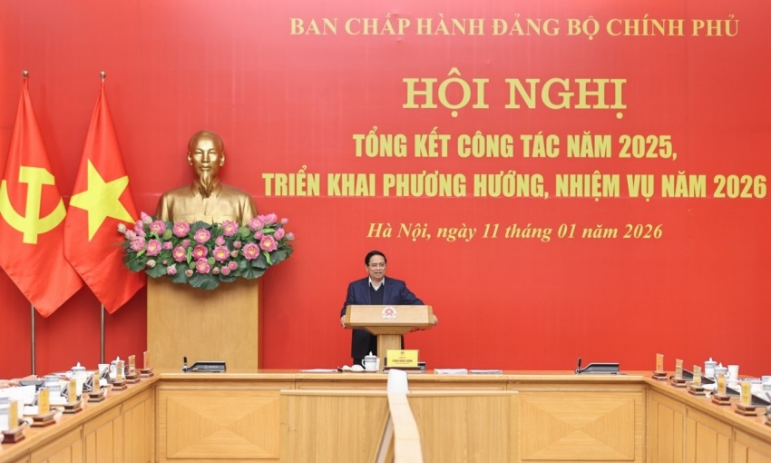 Đảng bộ Chính phủ tổ chức hội nghị tổng kết năm 2025
