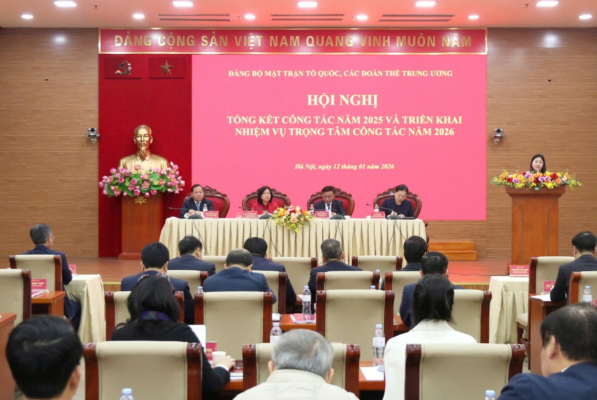 'Mặt trận phải là hạt nhân trong công tác bảo vệ nền tảng tư tưởng của Đảng'