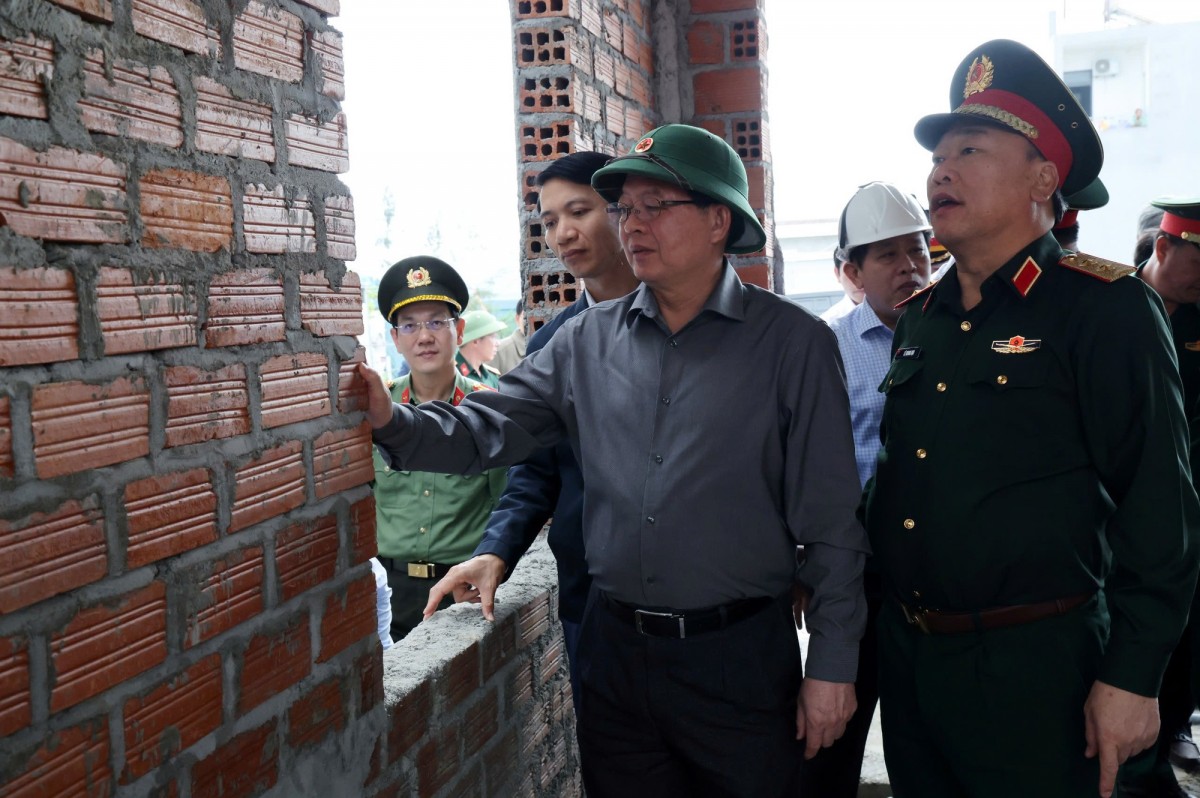 Hoàn thành xây nhà cho người dân ảnh hưởng bão lũ tại Gia Lai trước 15/1