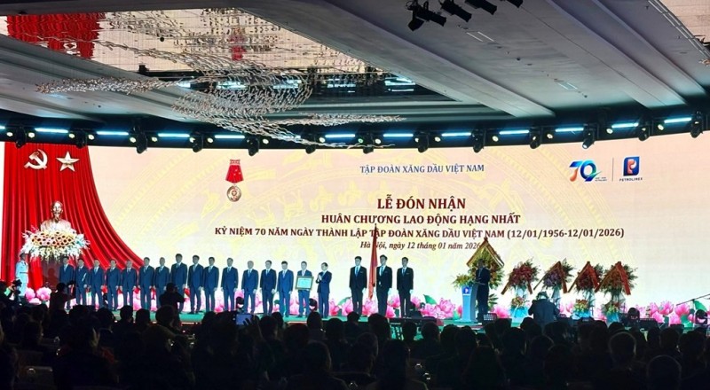 Petrolimex kỷ niệm 70 năm thành lập, đón nhận Huân chương Lao động hạng Nhất