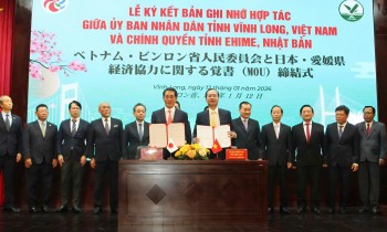 Vĩnh Long mở rộng hợp tác kinh tế với tỉnh Ehime, Nhật Bản