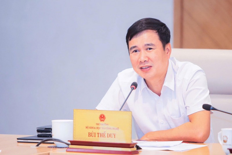 Thứ trưởng Bộ Khoa học và Công nghệ Bùi Thế Duy 