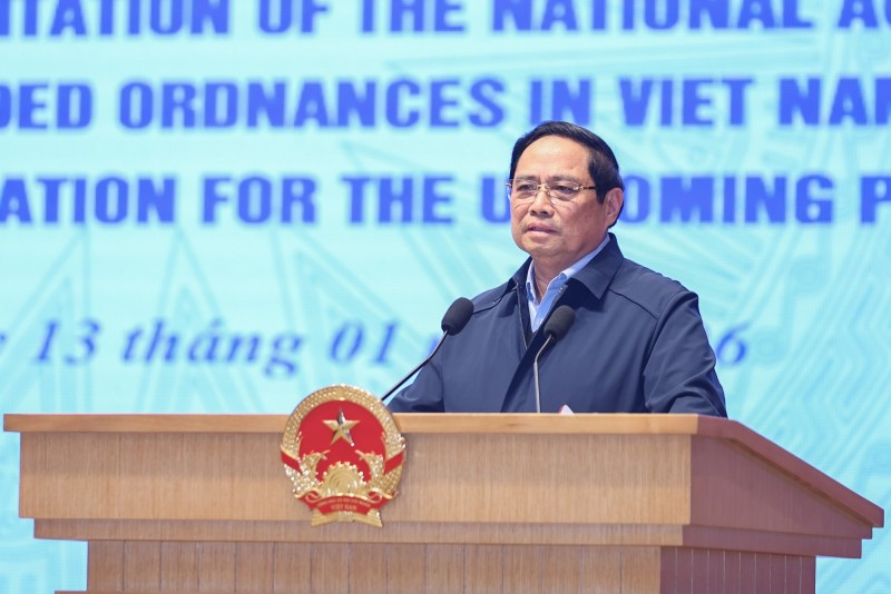 Thủ tướng: Cơ bản làm sạch ô nhiễm bom mìn dịp kỷ niệm 100 năm Quốc khánh