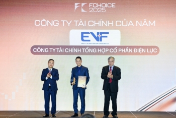 EVF được vinh danh 'Công ty Tài chính của năm' tại FChoice 2025