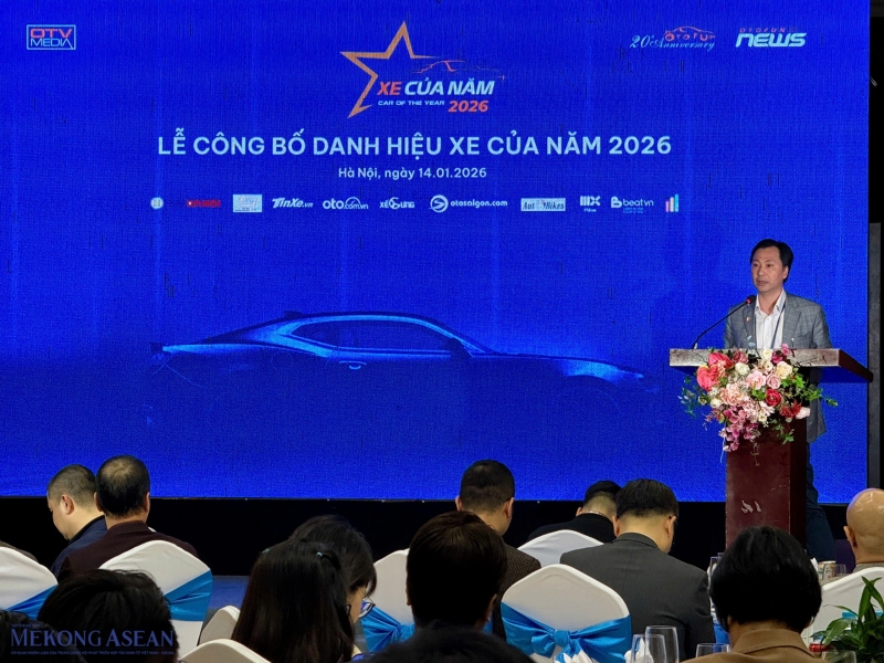 Lễ công bố kết quả Chương trình bình chọn Xe của năm 2025. Ảnh: Hà Anh/Mekong ASEAN.