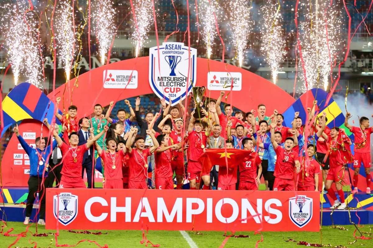 Đội tuyển Việt Nam là đương kim vô địch của ASEAN Cup 2026. Ảnh: VFF