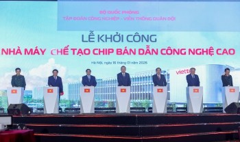 Viettel khởi công nhà máy chế tạo chip bán dẫn đầu tiên tại Việt Nam