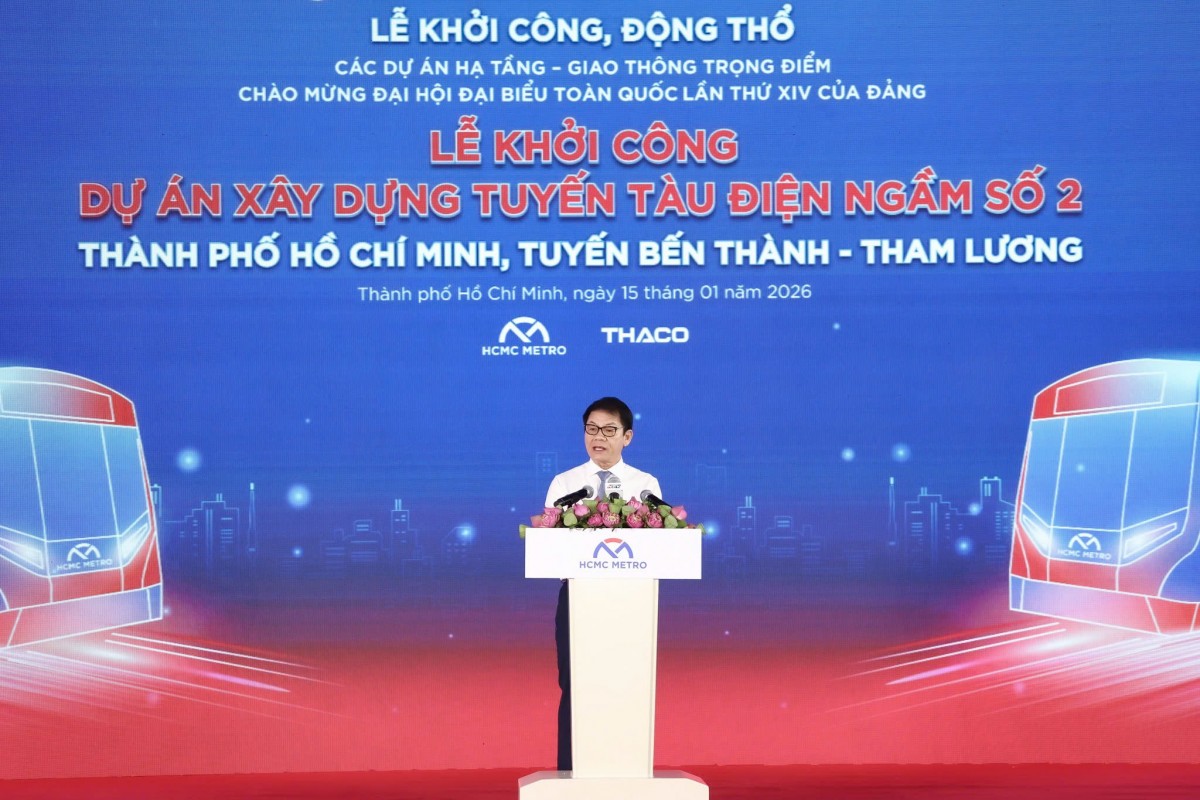 Metro số 2: Trục xuyên tâm chiến lược của giao thông đô thị TP HCM