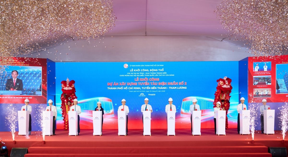 Metro số 2: Trục xuyên tâm chiến lược của giao thông đô thị TP HCM