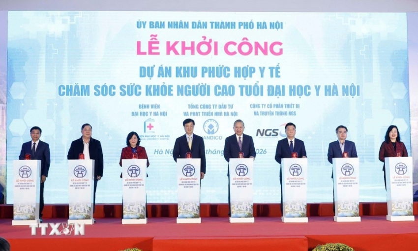 Hà Nội: Khởi công dự án phức hợp y tế chăm sóc sức khỏe người cao tuổi
