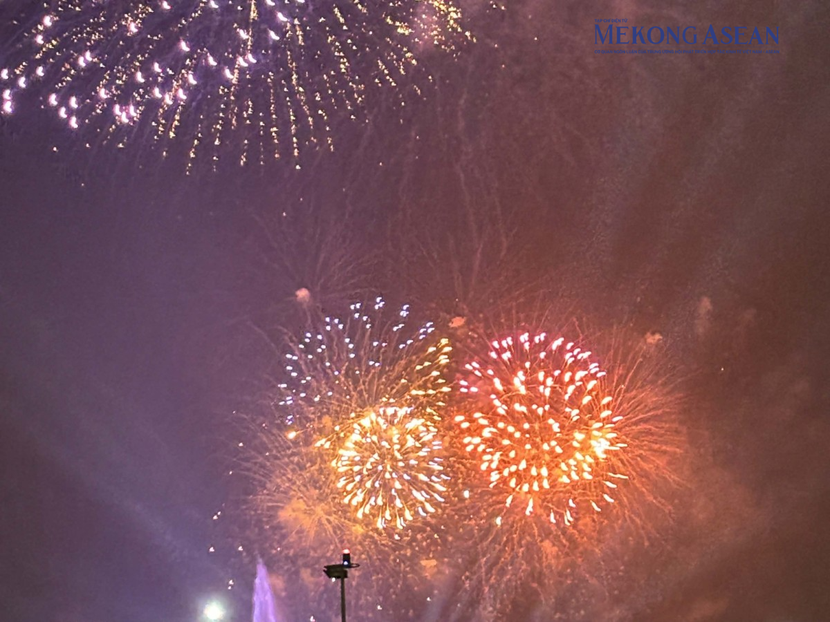 Tối nay tổng duyệt pháo hoa tại Mỹ Đình mừng Đại hội XIV