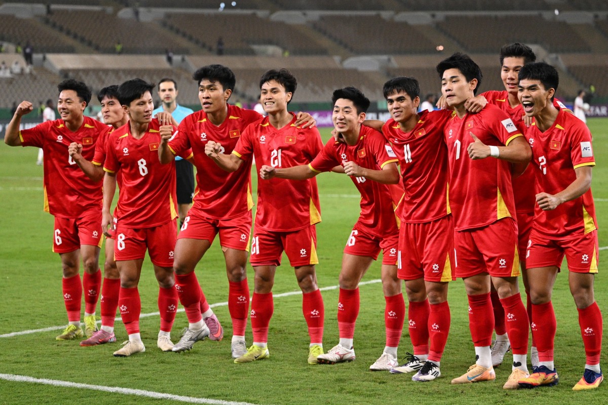 U23 Việt Nam sẽ gặp U23 Hàn Quốc ở trận tranh hạng Ba. Ảnh: VFF