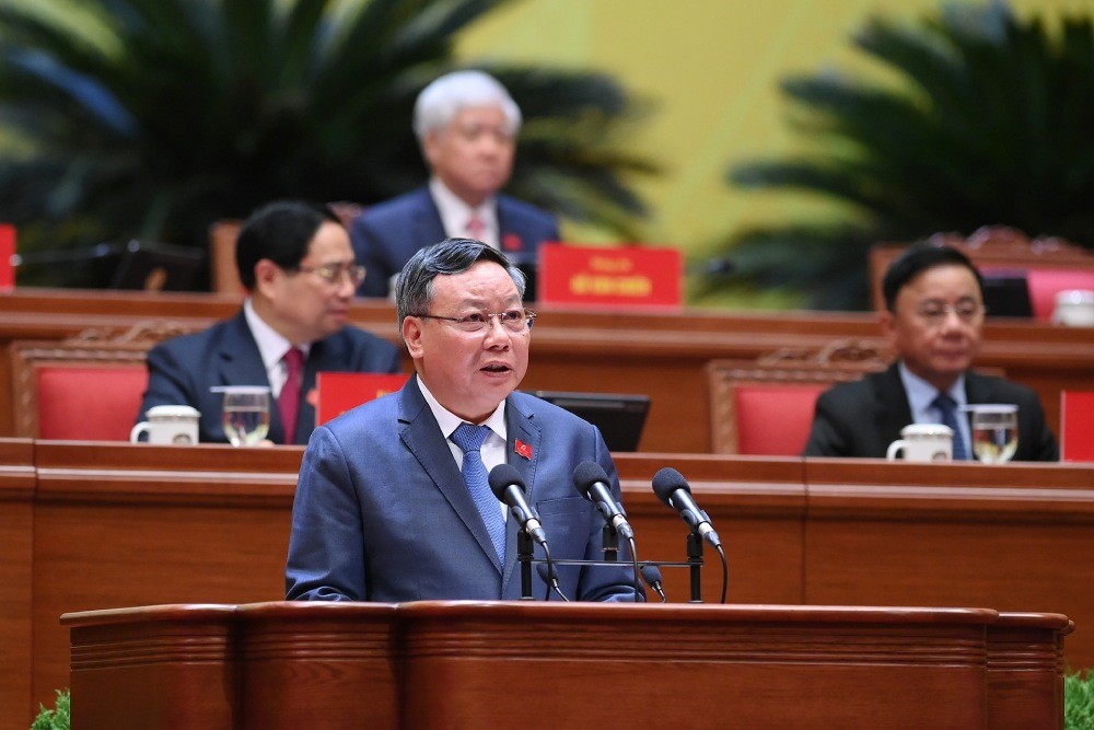 Ông Nguyễn Văn Phong, Phó Bí thư Thường trực Thành ủy Hà Nội. Ảnh: TTXVN.