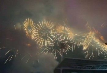 Tối nay tổng duyệt pháo hoa tại Mỹ Đình mừng Đại hội XIV