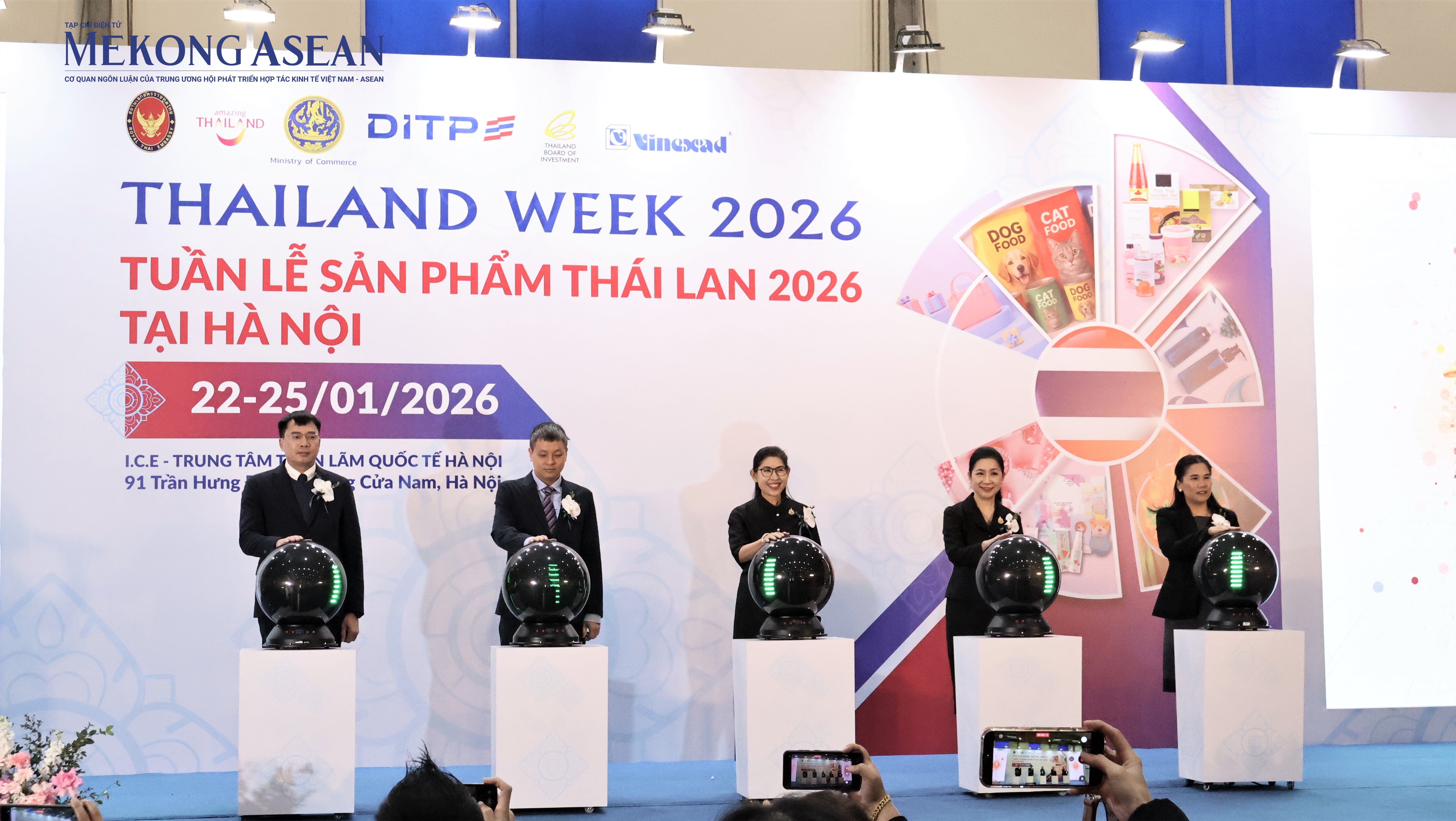 Khai mạc Tuần lễ sản phẩm Thái Lan năm 2026 tại Hà Nội