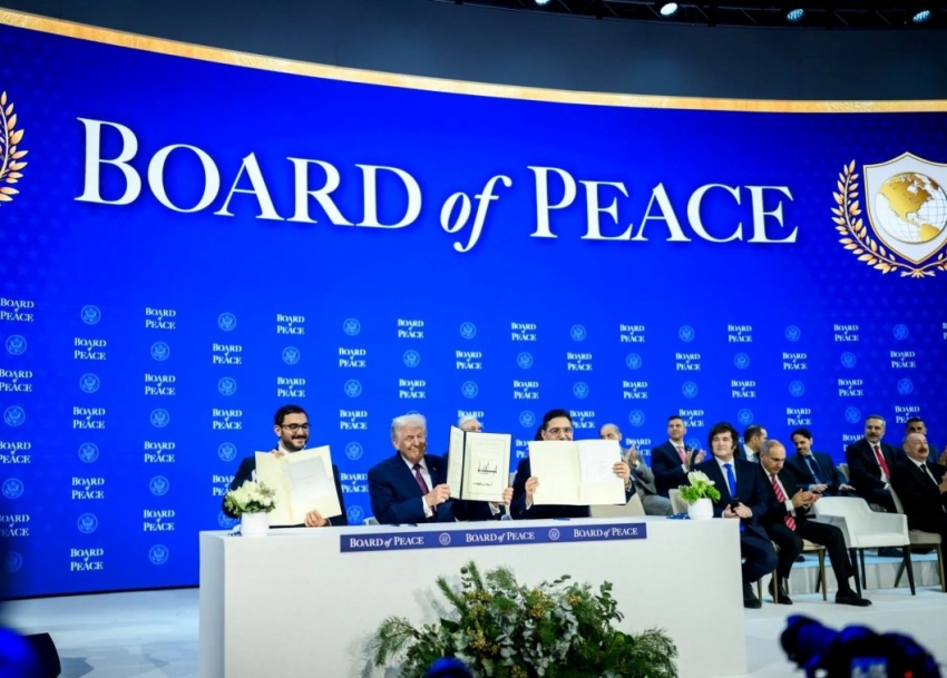 Phó Thủ tướng Bùi Thanh Sơn dự Lễ ký Hiến chương Hội đồng Hòa bình