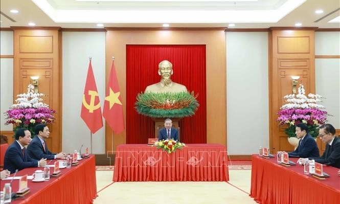 Tổng thống Nga Vladimir Putin điện đàm với Tổng Bí thư Tô Lâm