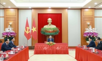 Tổng thống Nga Vladimir Putin điện đàm với Tổng Bí thư Tô Lâm