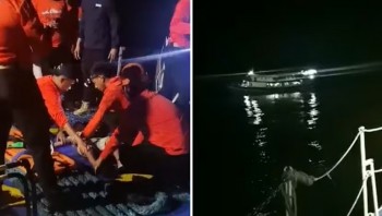 Hiện trường vụ chìm phà chở hơn 350 người tại Philippines