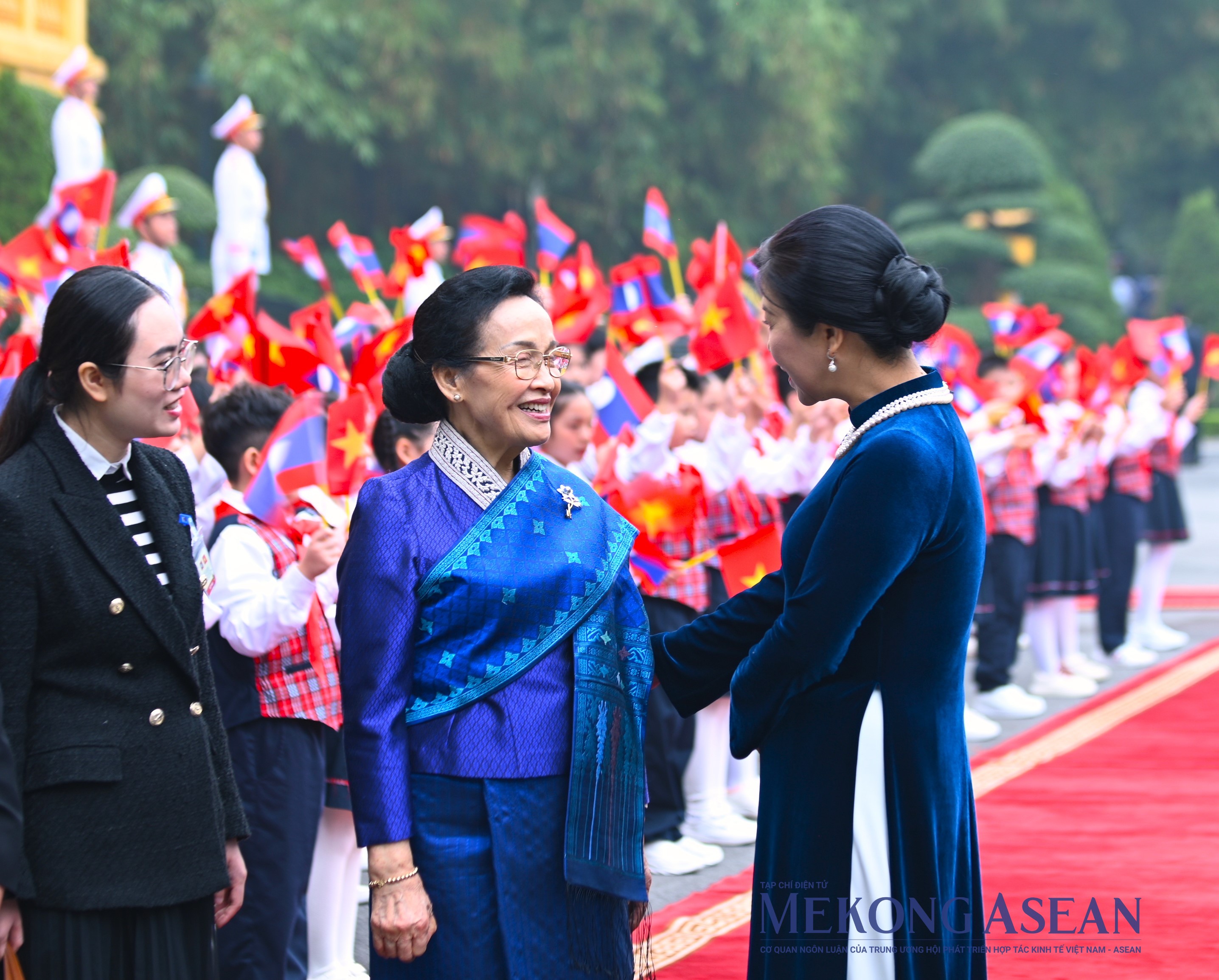 Tổng Bí thư Tô Lâm chủ trì lễ đón Tổng Bí thư, Chủ tịch nước Lào