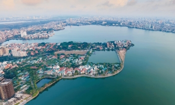 Hà Nội: Hồ Tây sẽ có 6 bến thuyền, một số tuyến đường ven hồ được mở rộng