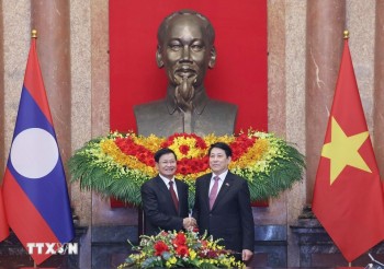 Việt Nam - Lào củng cố trụ cột chính trị, làm sâu sắc quan hệ đoàn kết đặc biệt