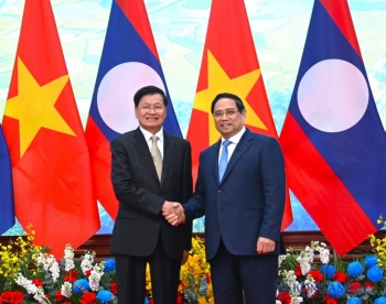 Việt - Lào tăng cường gắn kết kinh tế, thúc đẩy các dự án chiến lược