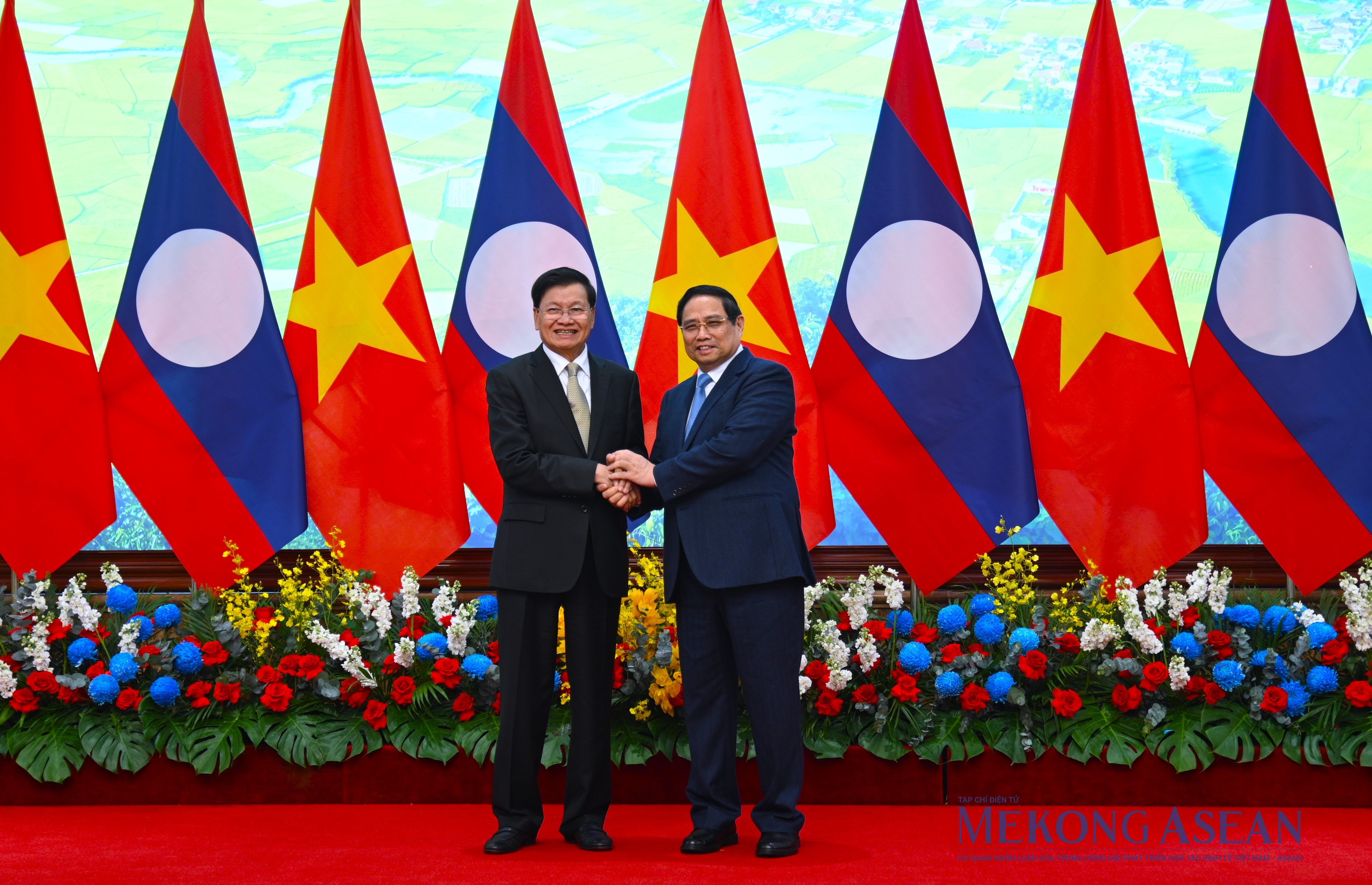 Việt - Lào tăng cường gắn kết kinh tế, thúc đẩy các dự án chiến lược