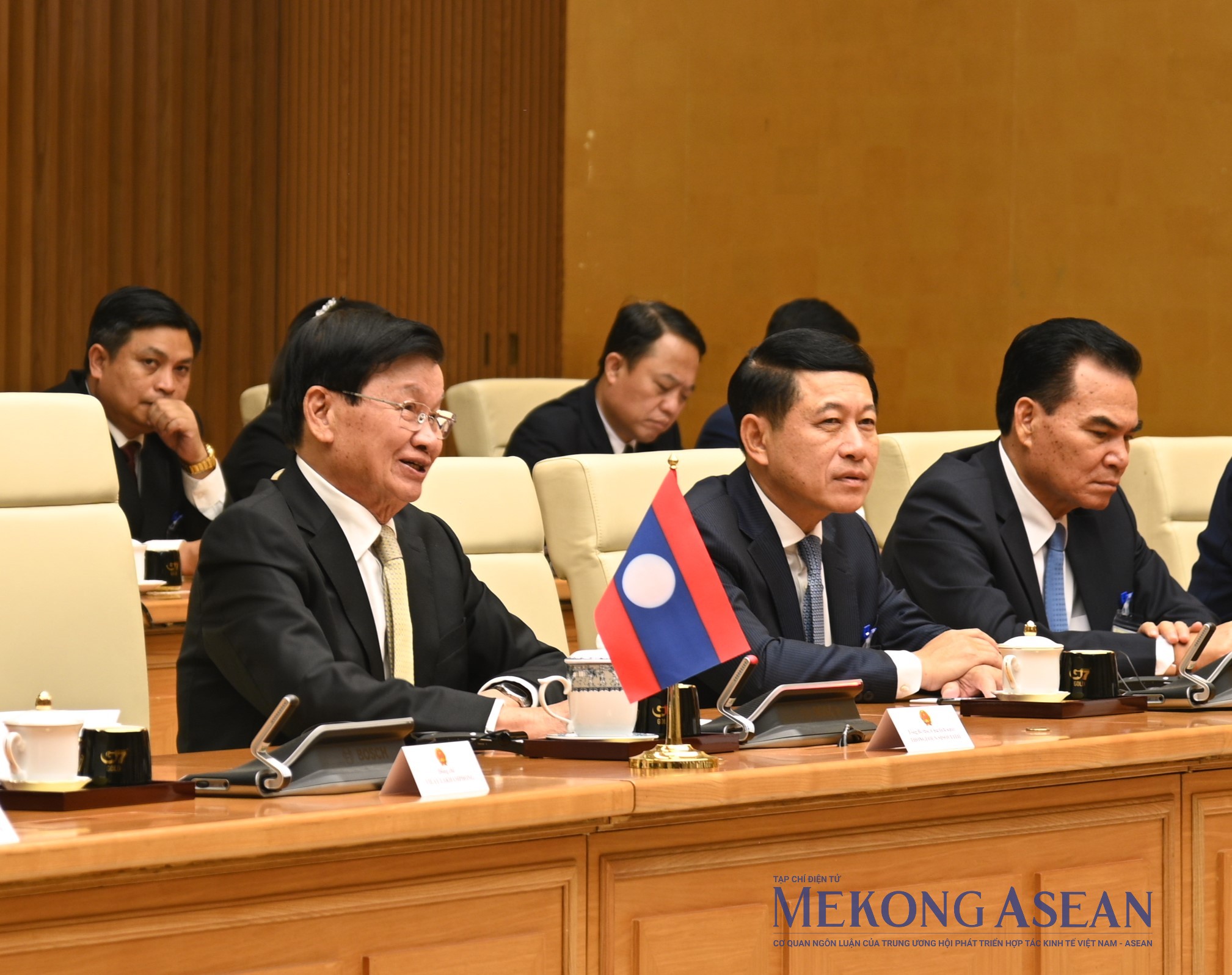 Việt - Lào tăng cường gắn kết kinh tế, thúc đẩy các dự án chiến lược