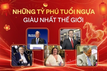 Những tỷ phú tuổi Ngựa giàu nhất thế giới