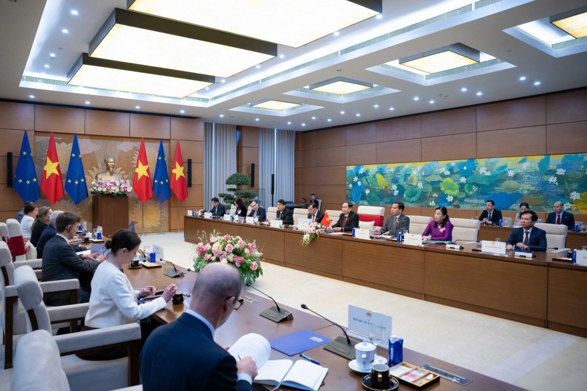 Thúc đẩy hợp tác giữa Quốc hội Việt Nam và Nghị viện châu Âu