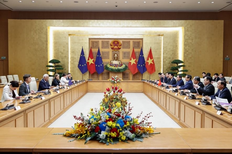 Thủ tướng đề nghị EU sớm gỡ bỏ 'thẻ vàng' IUU đối với thủy sản Việt Nam