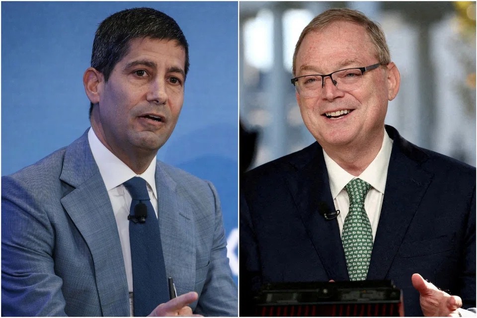 Ông Kevin Warsh (trái) và ông Kevin Hassett là hai ứng viên sáng giá cho vị trí Chủ tịch Fed. Ảnh: Straitstimes