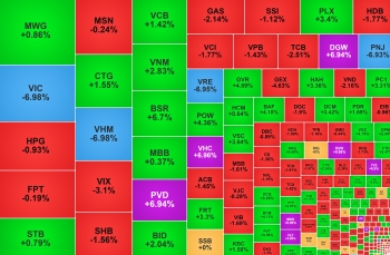 VN-Index suýt mất mốc 1.800 điểm, nhóm Vingroup giảm sàn