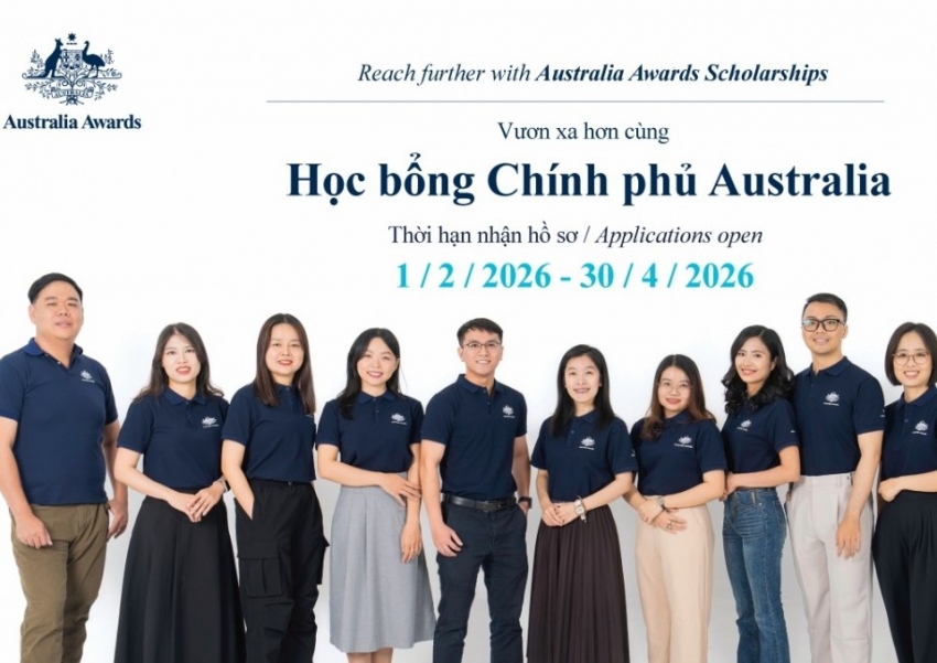 Australia mở cổng đăng ký học bổng AAS, MAP và AMSS niên khóa 2027