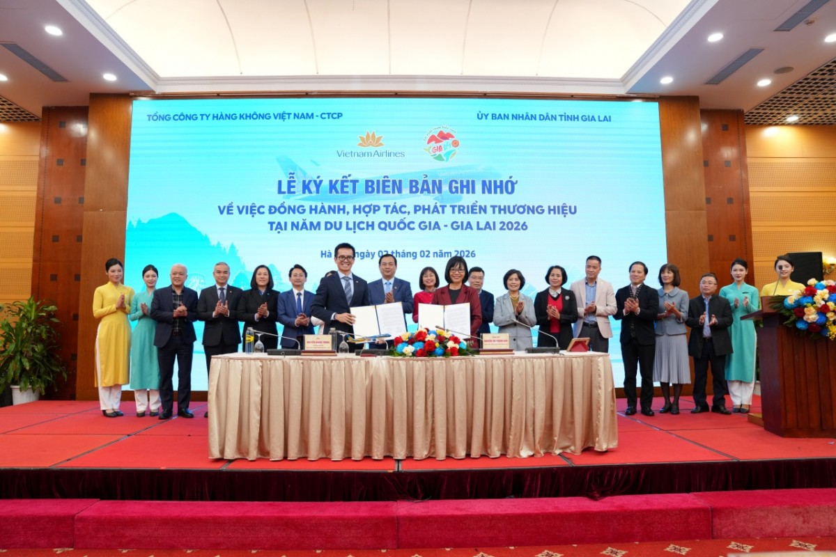 Vietnam Airlines công bố 140 chương trình quảng bá du lịch chủ đề “Bay cao khát vọng Việt Nam”