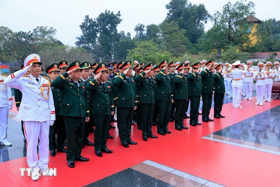 Lãnh đạo Đảng, Nhà nước vào Lăng viếng Chủ tịch Hồ Chí Minh