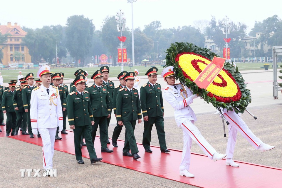 Lãnh đạo Đảng, Nhà nước vào Lăng viếng Chủ tịch Hồ Chí Minh