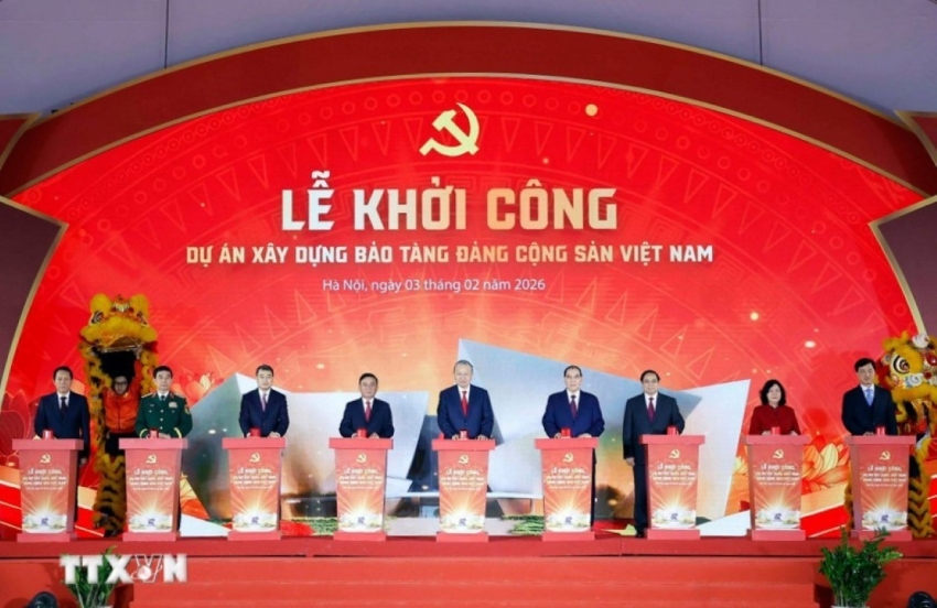 Tổng Bí thư Tô Lâm dự lễ khởi công dự án Bảo tàng Đảng Cộng sản Việt Nam