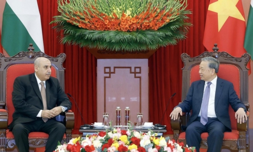 Tổng Bí thư Tô Lâm tiếp Chủ tịch Hạ viện Jordan