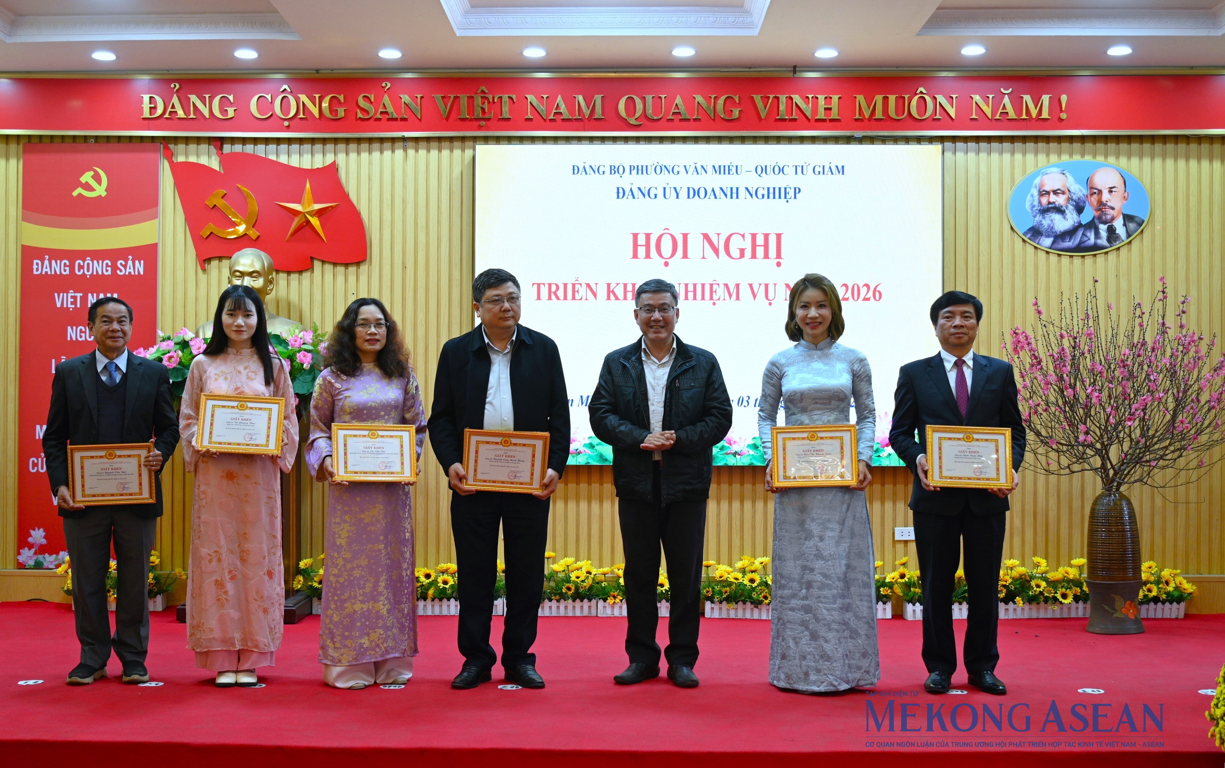 Đảng bộ Doanh nghiệp phường Văn Miếu - Quốc Tử Giám triển khai nhiệm vụ năm 2026