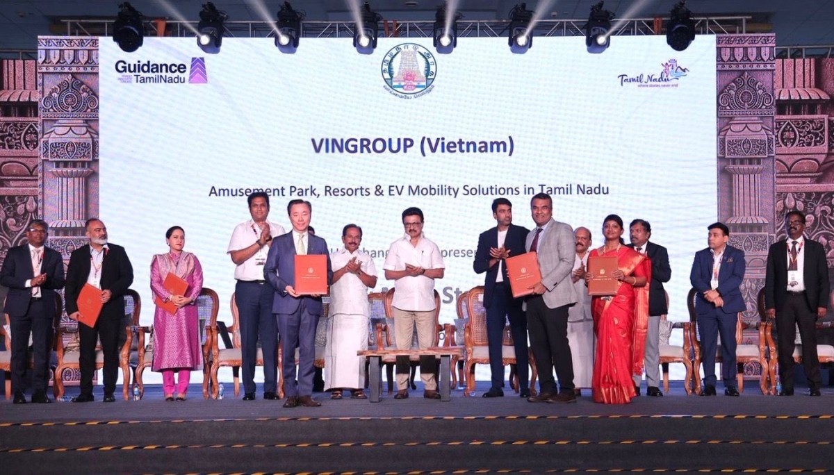 Vingroup ký kết hợp tác với bang Tamil Nadu, củng cố hệ sinh thái đa ngành tại Ấn Độ