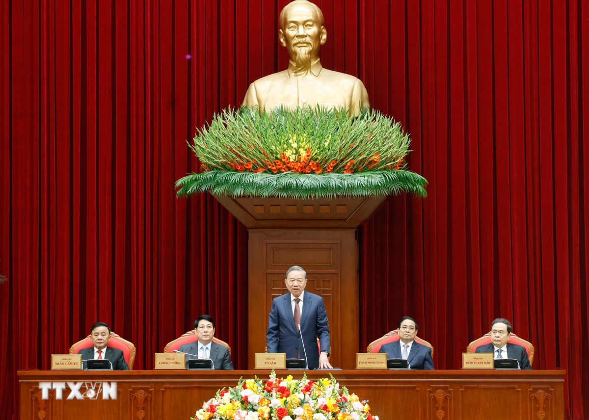 Tổng Bí thư: Bảo đảm mọi người dân đều được thụ hưởng thành quả phát triển