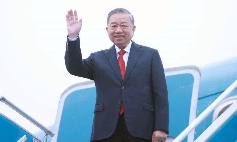 Tổng Bí thư Tô Lâm lên đường thăm cấp Nhà nước tới Lào