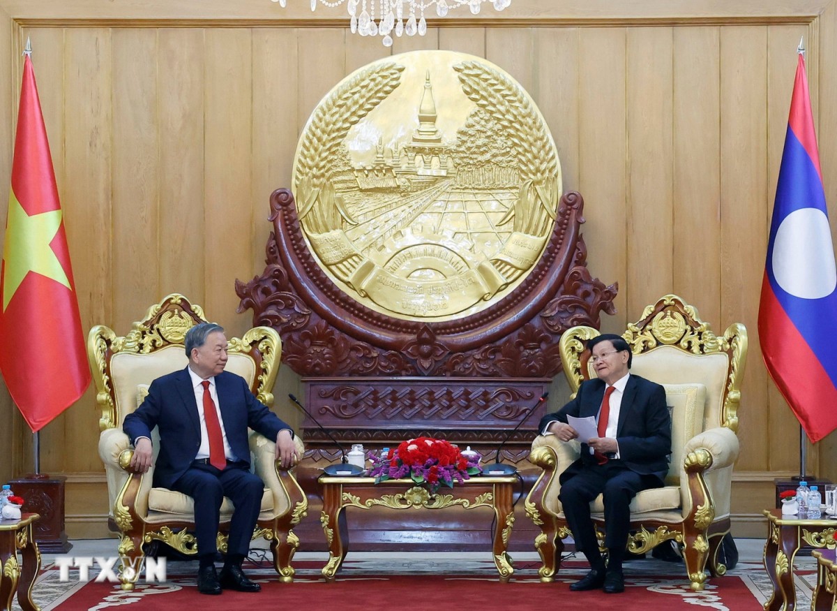 Làm sâu sắc hơn nữa mối quan hệ hữu nghị vĩ đại Việt Nam - Lào