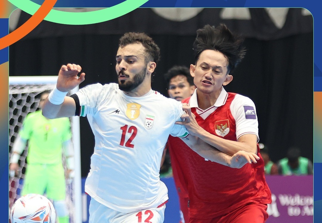 Hiệp một diễn ra hấp dẫn với tổng cộng 5 bàn thắng được ghi. Ảnh: AFC Asian Cup