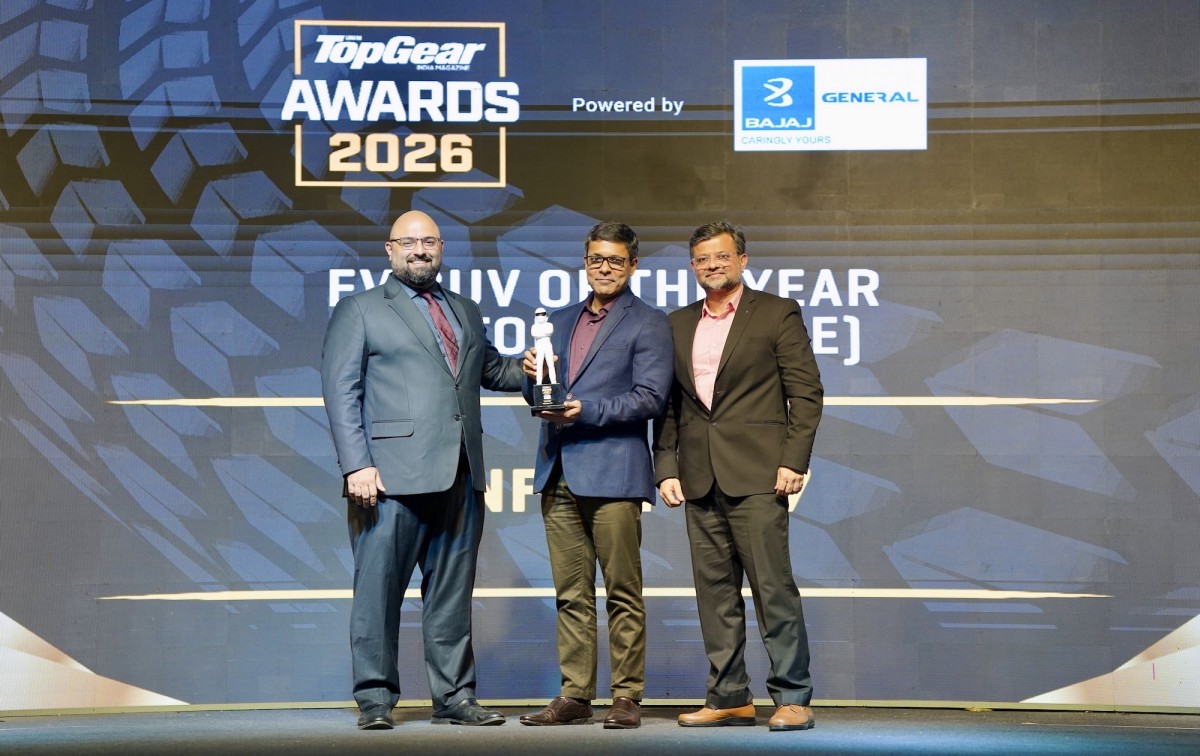 Vinfast VF 7 nhận giải 'SUV điện của năm' tại BBC Topgear India Awards 2026