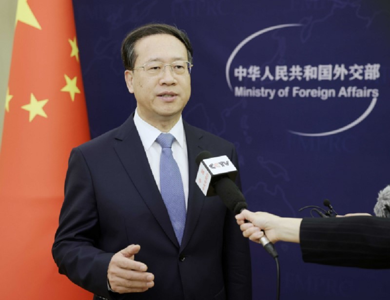 Thứ trưởng Ngoại giao Trung Quốc Mã Triều Húc. Ảnh: Bộ Ngoại giao Trung Quốc