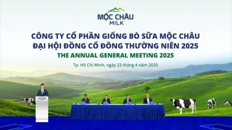 Mộc Châu Milk công bố ngày chốt quyền cho ĐHĐCĐ thường niên năm 2026